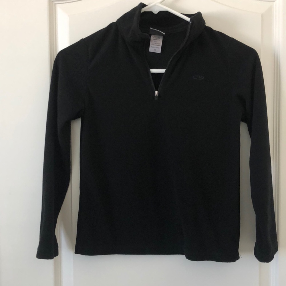 Champion zip front pullover sz M